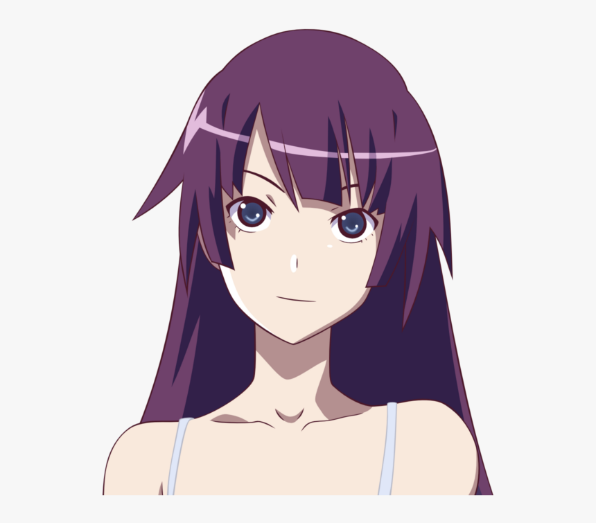 Why Do Some People Have Crush On Anime Characters - Senjougahara Hitagi, HD Png Download, Free Download