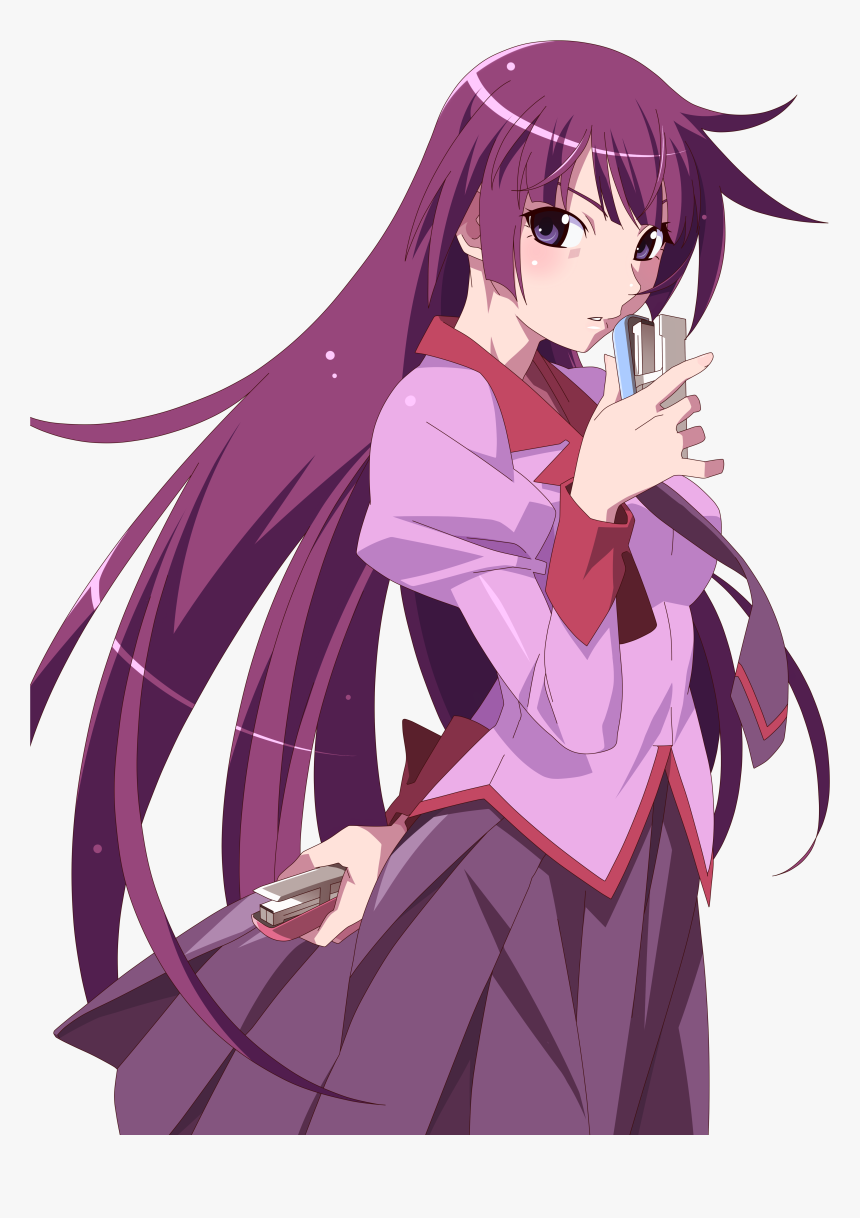 Hitagi Senjougahara Png, Transparent Png, Free Download