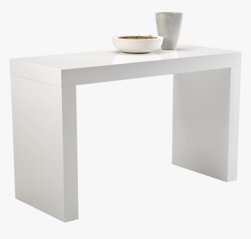 White Gloss Bar Table, HD Png Download, Free Download