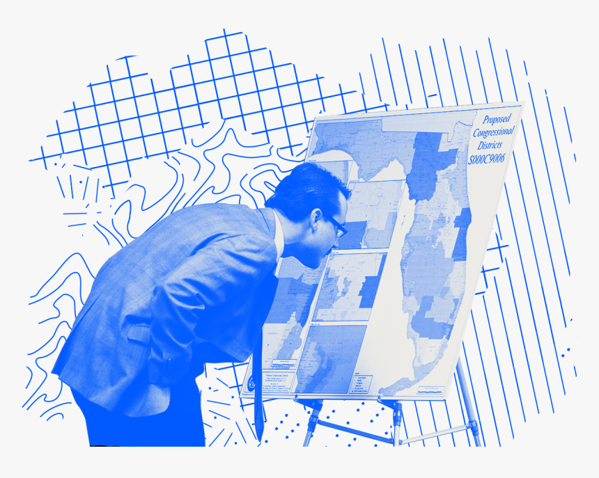 Gerrymandering 01 4×3 Transparent - Gerrymandering Project, HD Png Download, Free Download