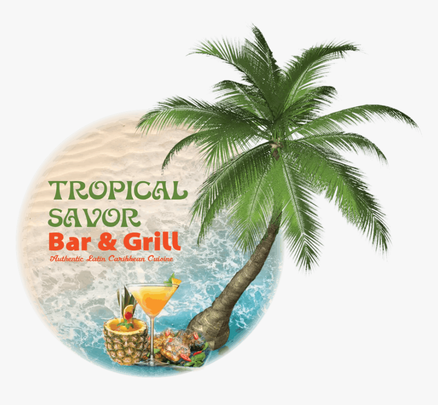 Tropical Savor Bar And Grill Logo, HD Png Download, Free Download