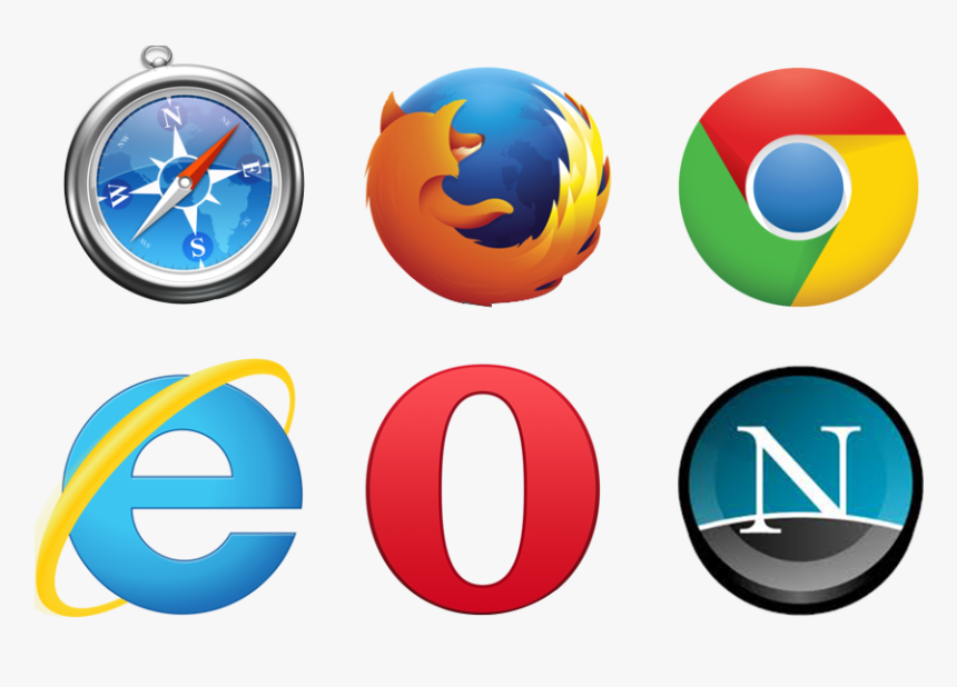 All Sites Browser Compatible Popular Browsers , Png - Different Pictures Of Web Browsers, Transparent Png, Free Download