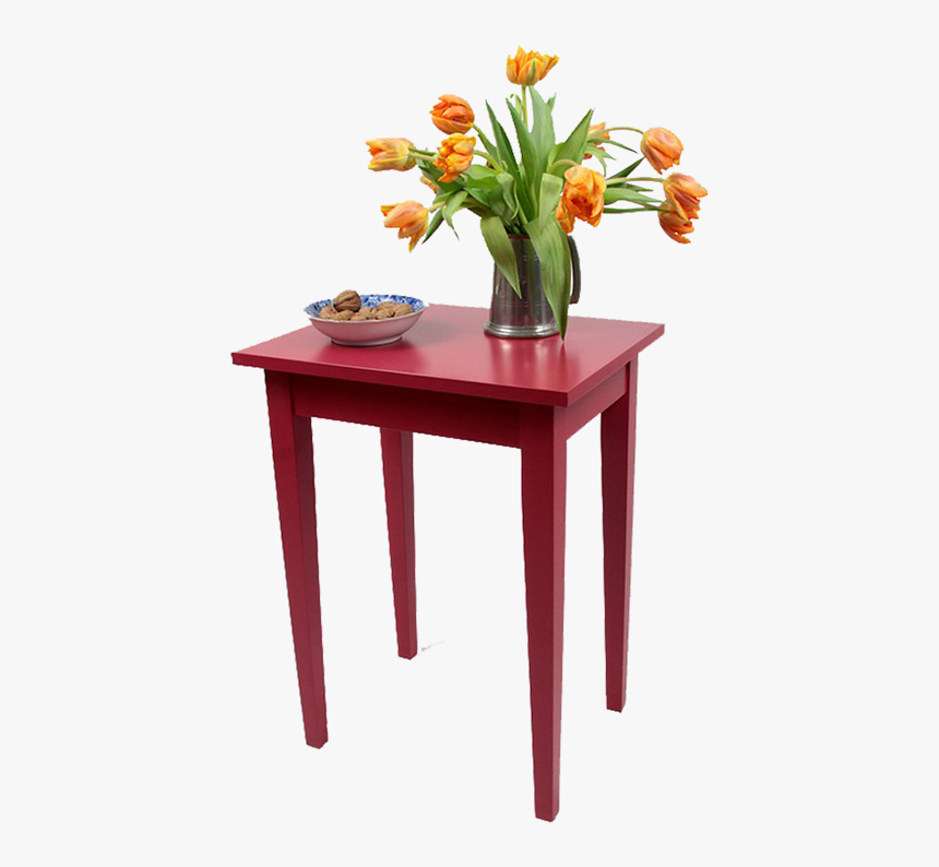 Table With Flower Png, Transparent Png, Free Download