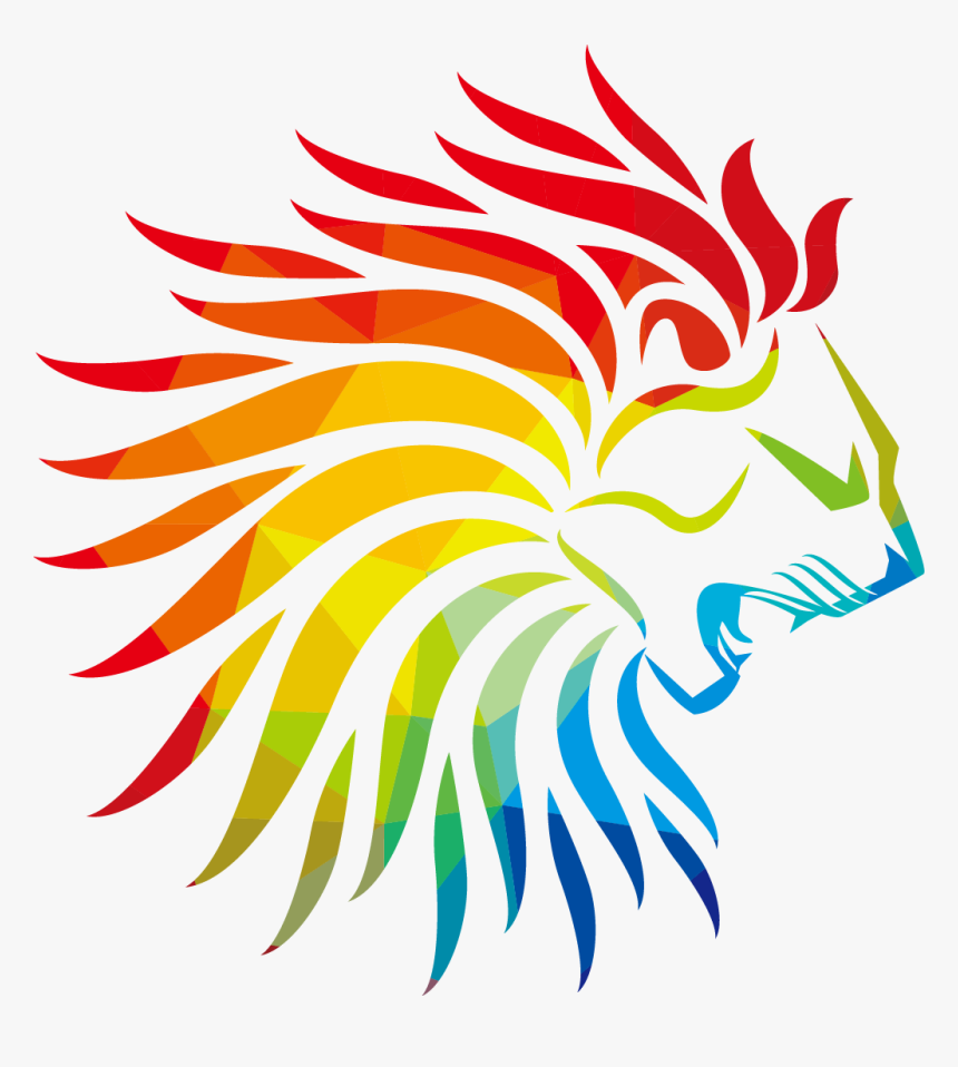 Lion Gray Wolf Tiger Silhouette - Vector Painting Png, Transparent Png, Free Download