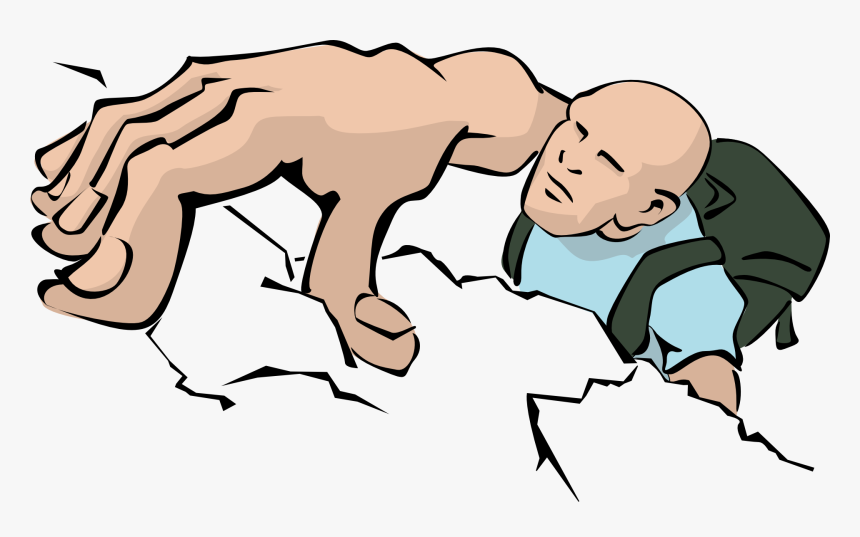 Hand Rock Climbing Clipart, HD Png Download, Free Download