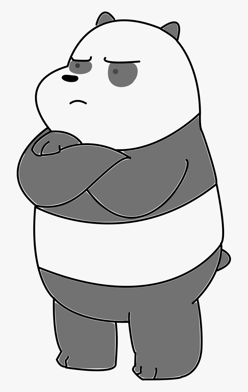 Panda Bear Animal Free Photo - Panda We Bare Bears Png, Transparent Png, Free Download