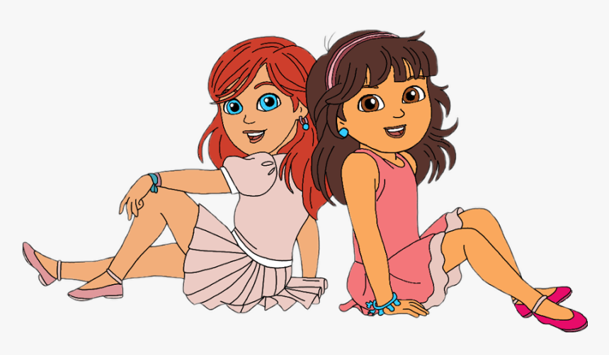 Kate Dora Friends Freetoedit - Cartoon, HD Png Download, Free Download