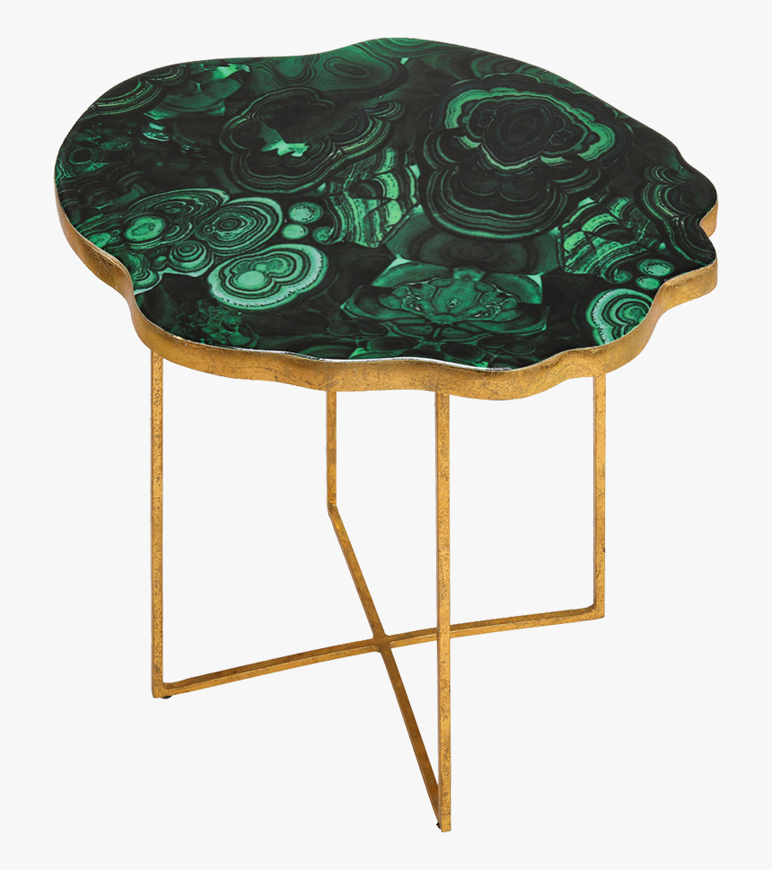 Green Agate Side Table, HD Png Download, Free Download