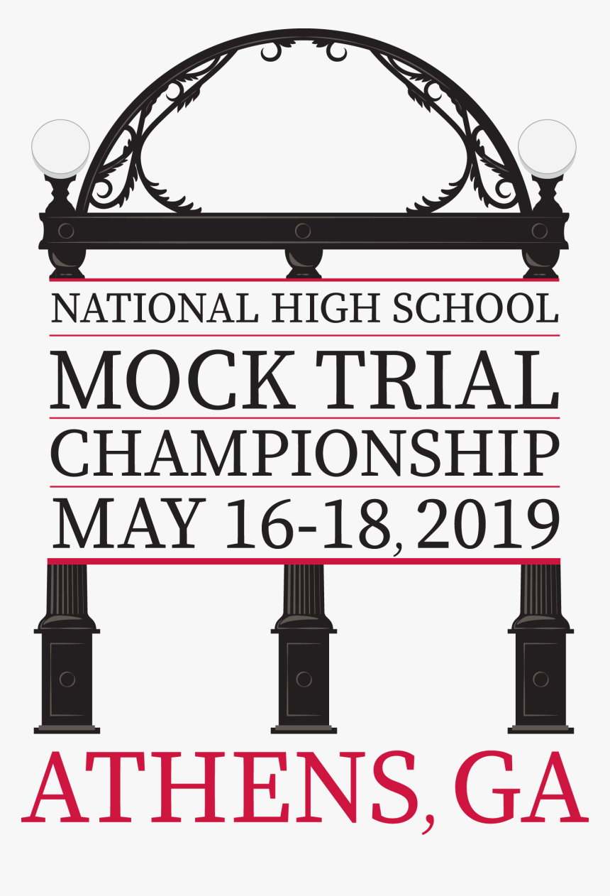 2019 National High School Mock Trial Championship Homepage - Arch, HD Png Download, Free Download
