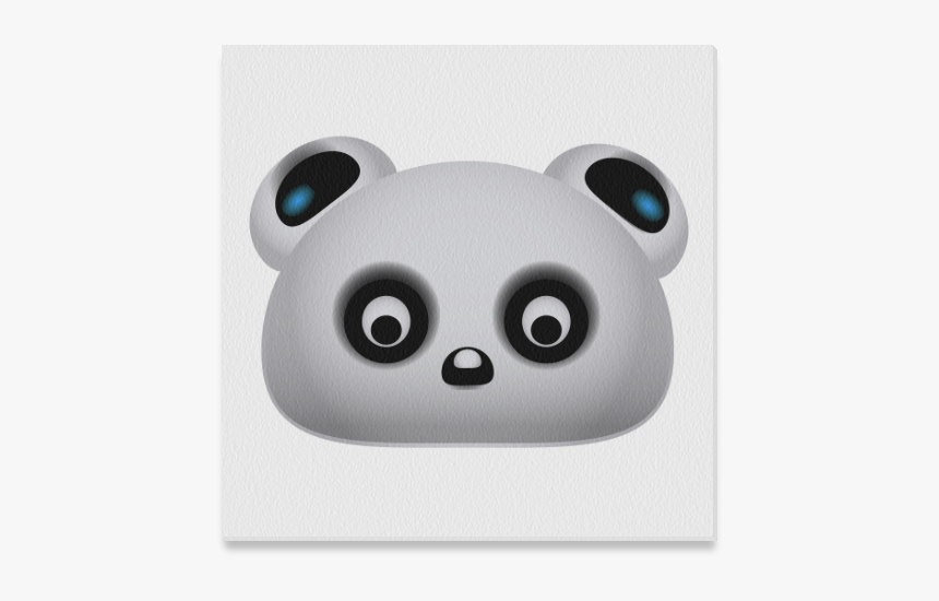 Panda Bear Canvas Print 16"x16" - Panda, HD Png Download, Free Download