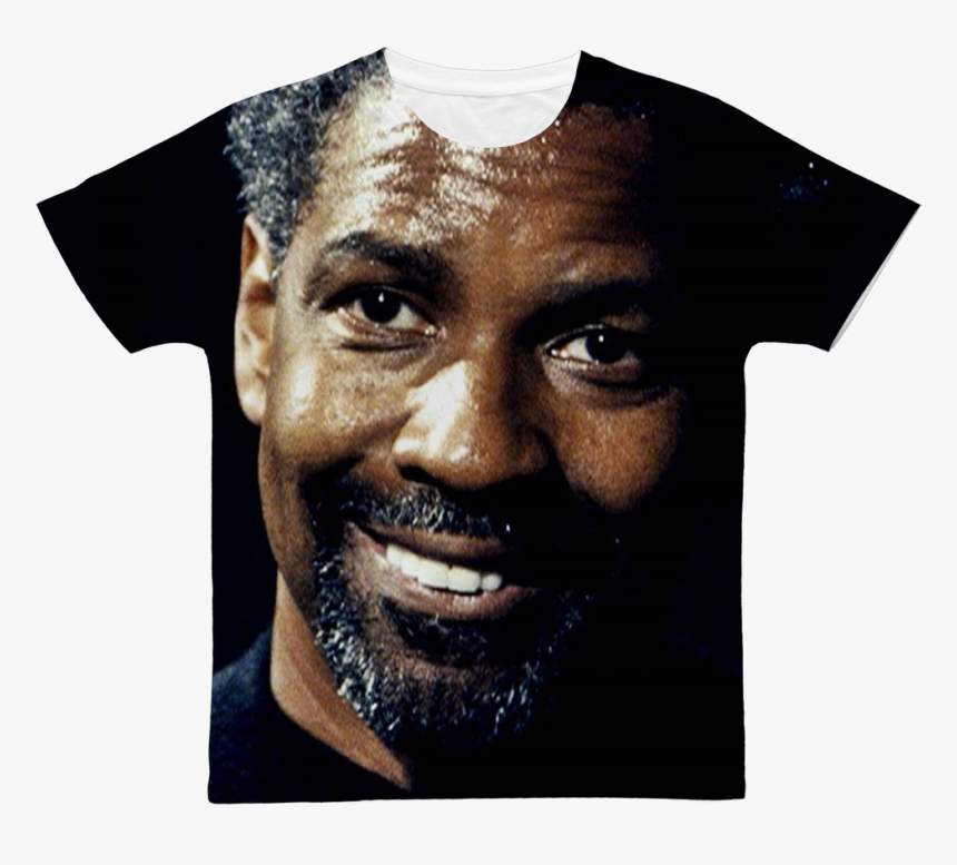Denzel Washington Classic Sublimation Adult T-shirt"
 - Denzel Washington, HD Png Download, Free Download