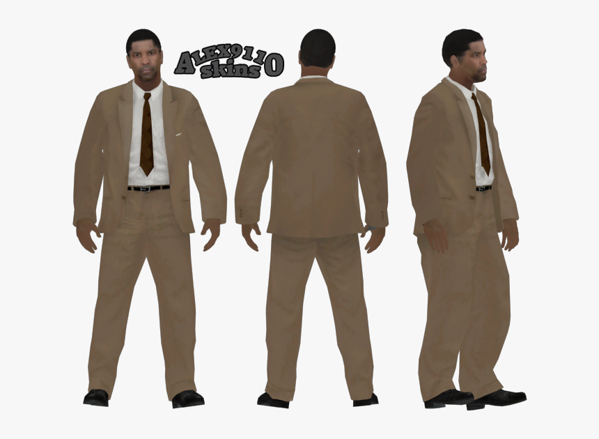 Skin Negro Gta Sa, HD Png Download, Free Download