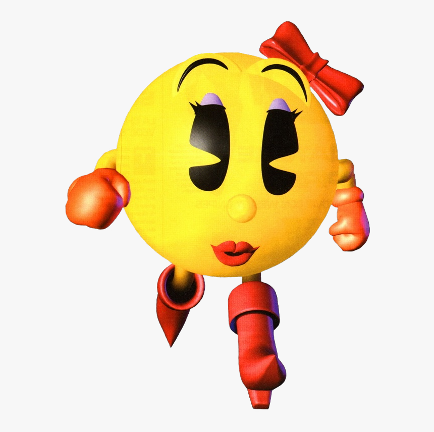 Ms Pac Man - Ms Pac Man Maze Madness Ps1, HD Png Download, Free Download