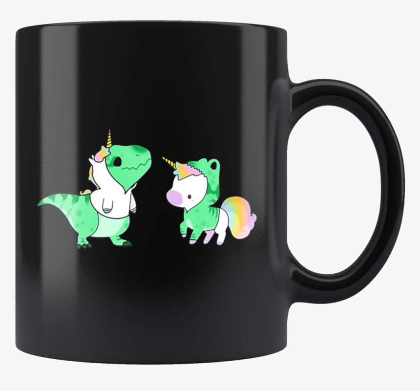 Baby Dinosaur T-rex And Unicorn Mug - Science Doesnt Care What You Belice, HD Png Download, Free Download