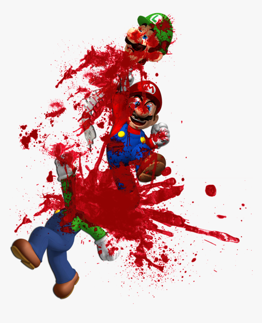 Super Mario Blood, HD Png Download, Free Download