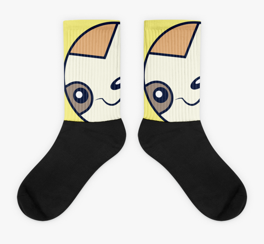 Black Foot Socks - Sock, HD Png Download, Free Download