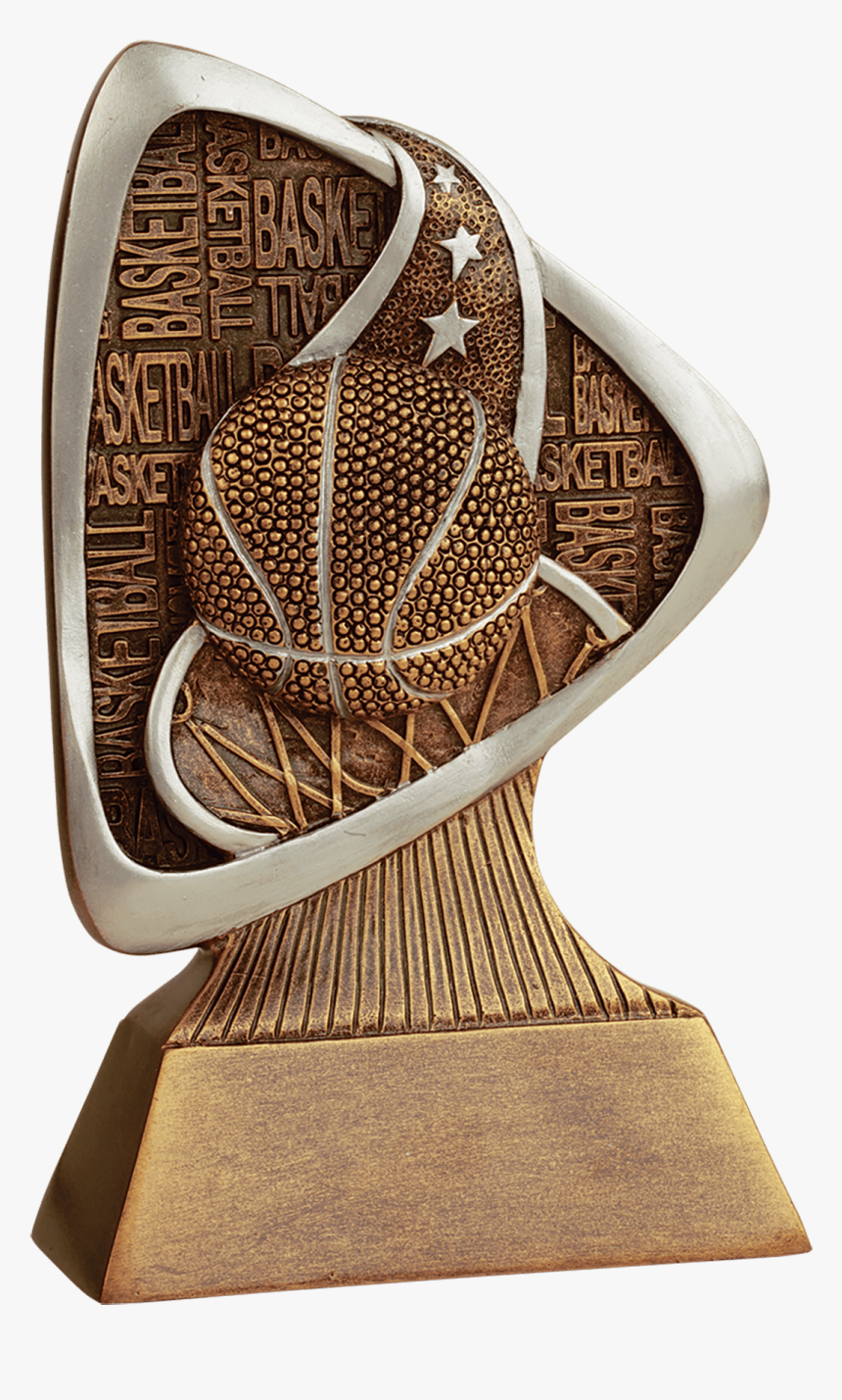 Basketball Triad Resin Trophy - Trophy, HD Png Download, Free Download