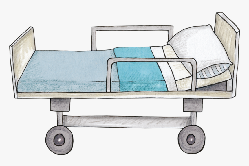 Hospital Clipart Hospital Bed - Hospital Bed Clipart, HD Png Download, Free Download