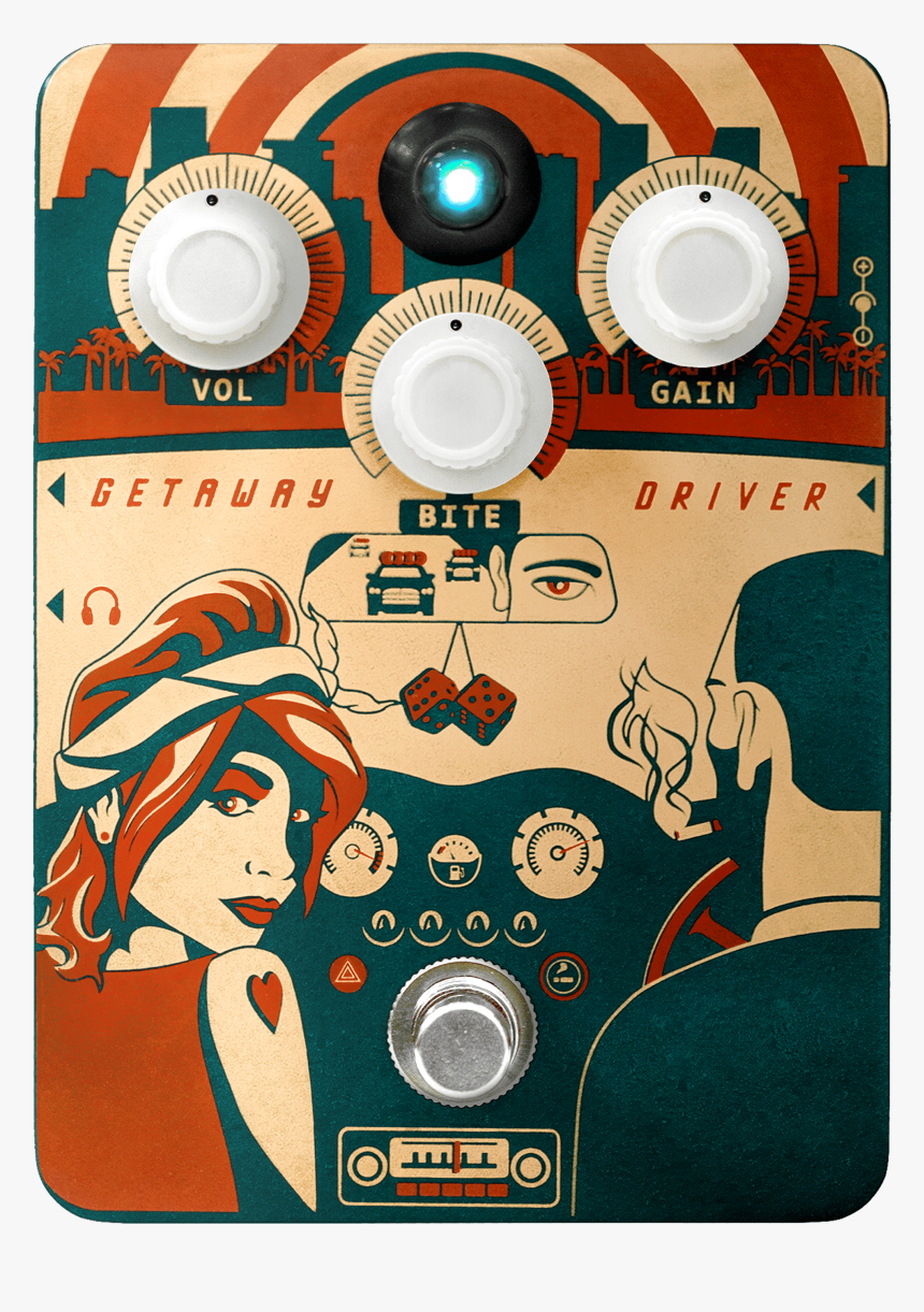 Orange Getaway Driver Pedal, HD Png Download, Free Download