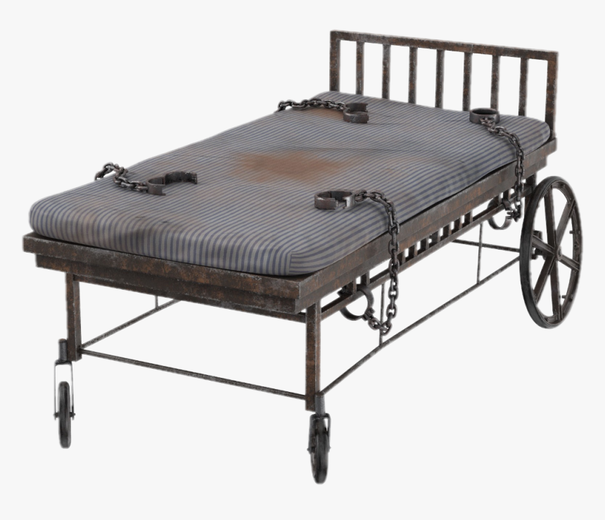 #freetoedit #asylumbed #asylum #hospitalbed #creepy - Bed Restraints, HD Png Download, Free Download