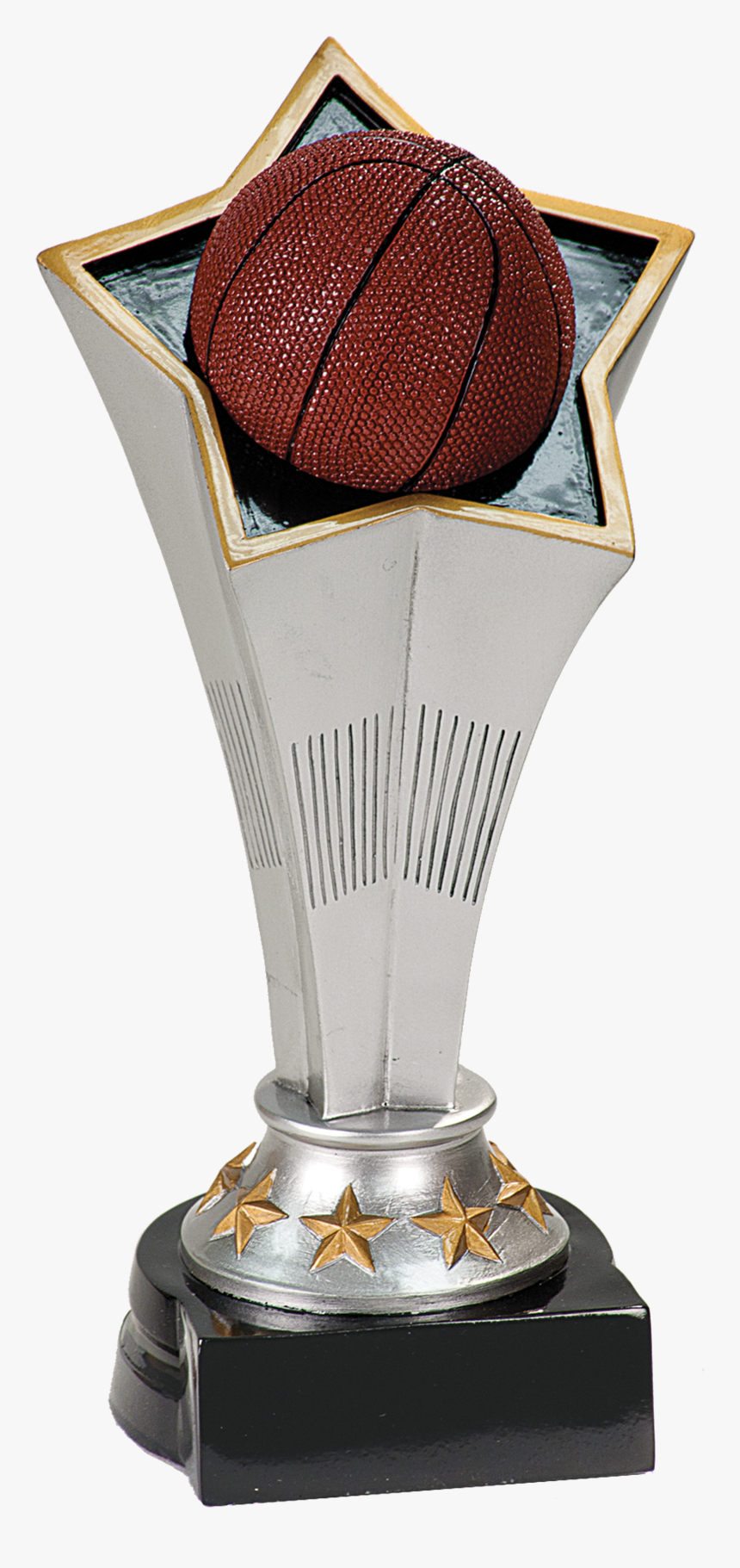 Basketball Rising Star Resin Trophy - Trophy, HD Png Download, Free Download
