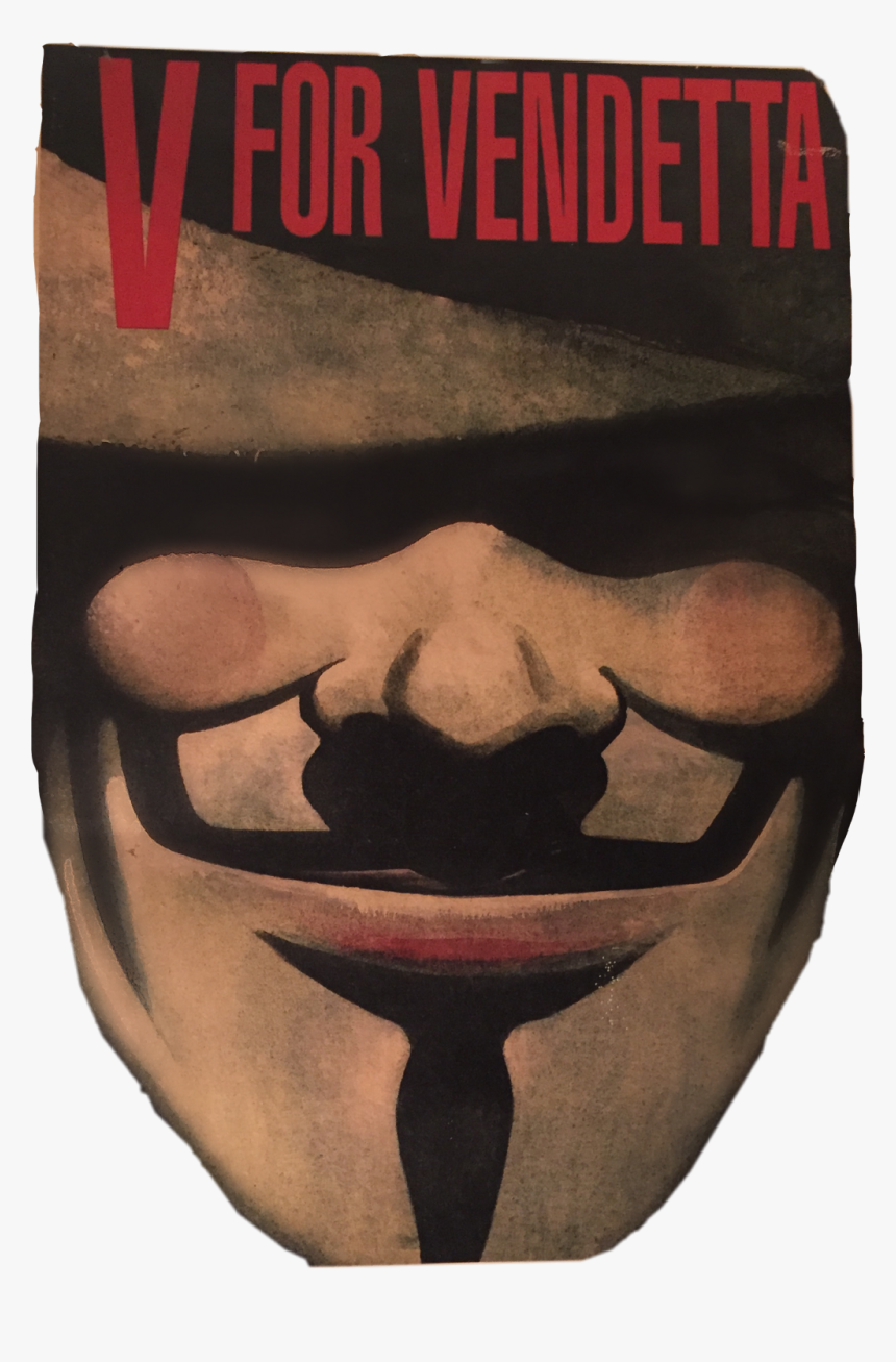 #v For Vendetta #freetoedit - V For Vendetta Comic Cover, HD Png Download, Free Download