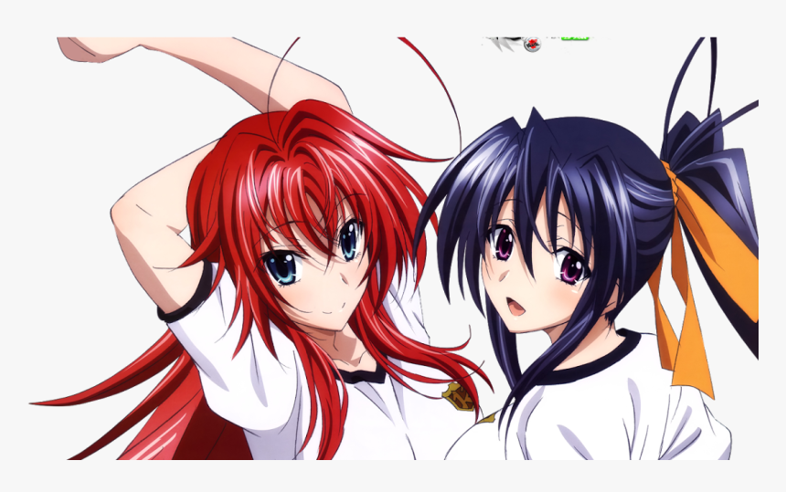 Transparent Highschool Dxd Png - Highschool Dxd Rias Gremory Himejima Akeno Hyper Echii, Png Download, Free Download