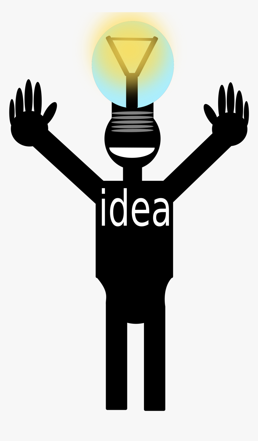 Computer Icons Idea Black And White - Portable Network Graphics, HD Png Download, Free Download