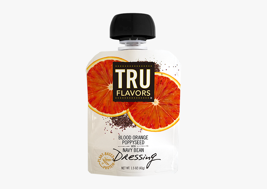 Tru Flavors Dressings Blood Orange Poppyseed With Navy - Grab And Good Navy Beans, HD Png Download, Free Download