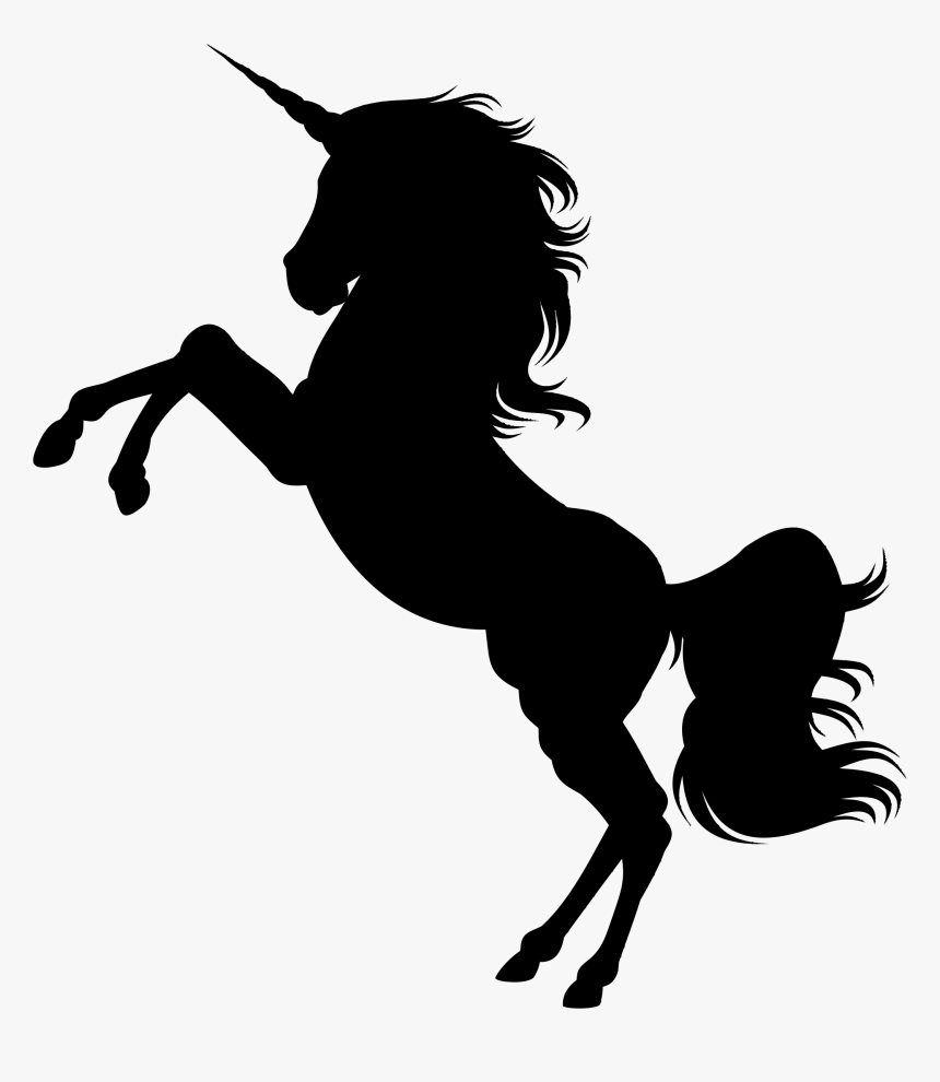 Horse Vector Graphics Rearing Stock - Silhouette Of Horse Rearing, HD Png Download, Free Download