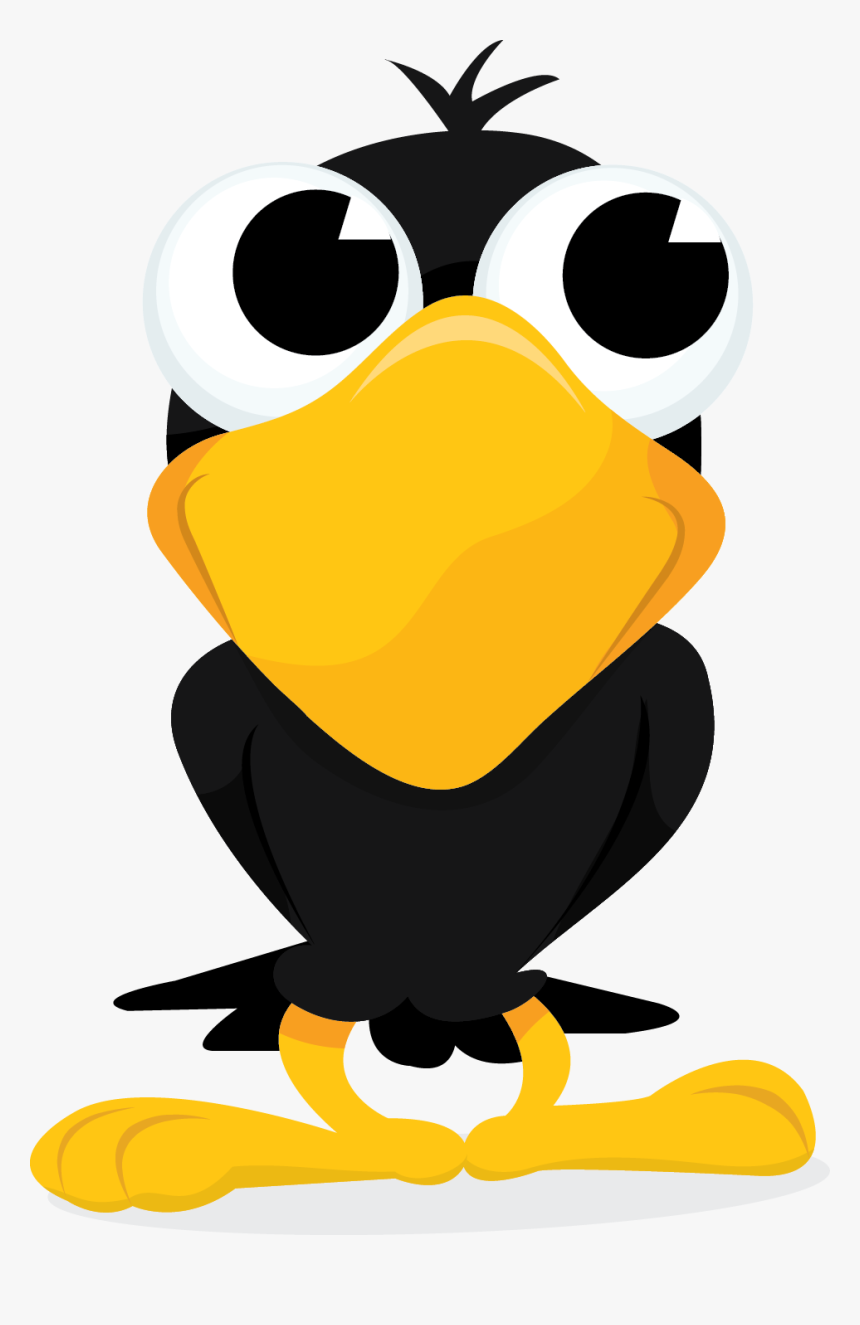 Cartoon Crow Clipart, HD Png Download, Free Download