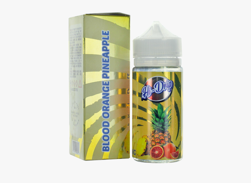Blood Orange Pineapple E-liquid - Plastic Bottle, HD Png Download, Free Download