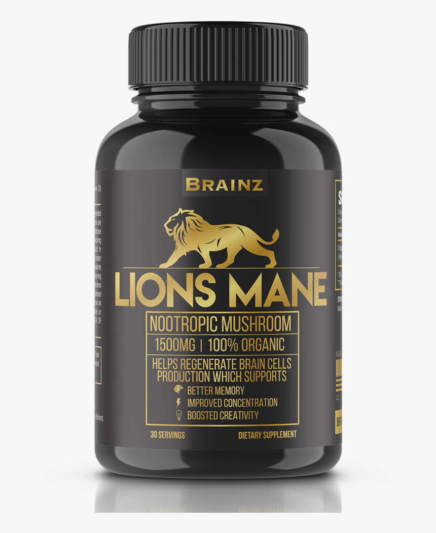 Organic Lions Mane - Conjugated Linoleic Acid, HD Png Download, Free Download
