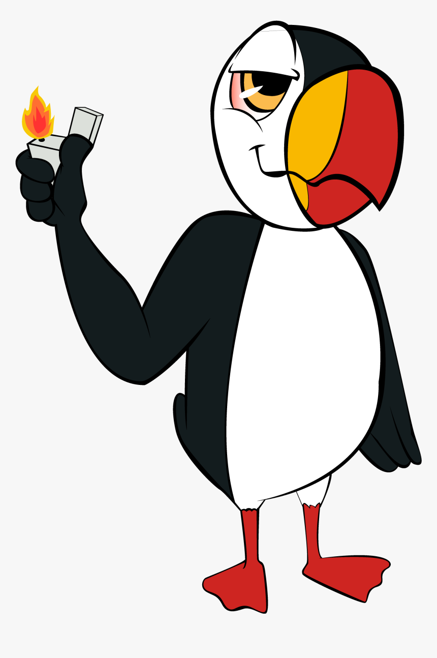 Puffin4 - Cartoon, HD Png Download, Free Download