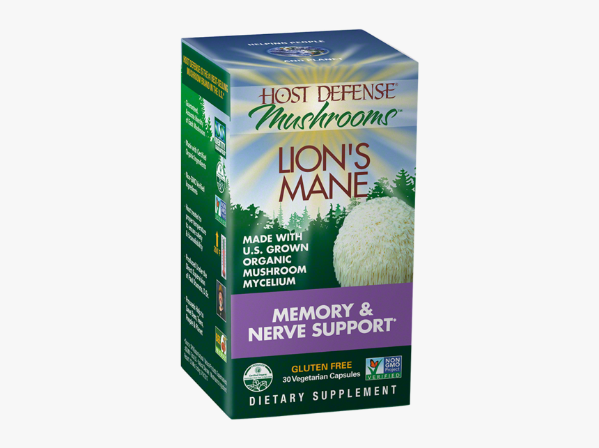 Lion"s Mane Capsules - White Rice, HD Png Download, Free Download