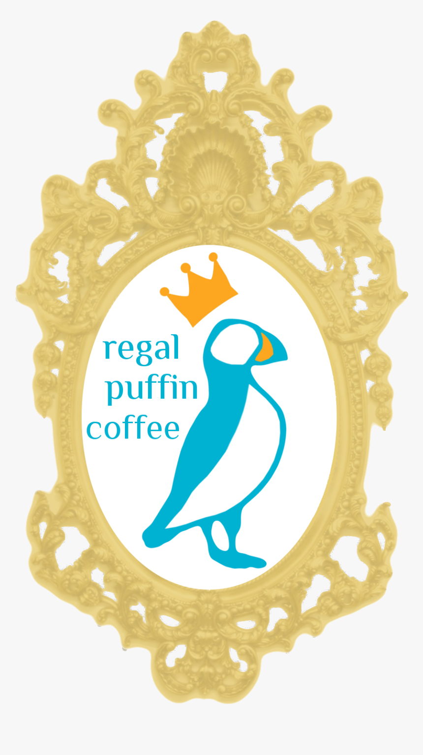 Coffee -regal Puffin Coffee Logo Transparent - Illustration, HD Png Download, Free Download