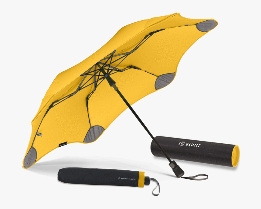 Transparent Yellow Umbrella Png - Blunt Metro Travel Umbrella, Png Download, Free Download