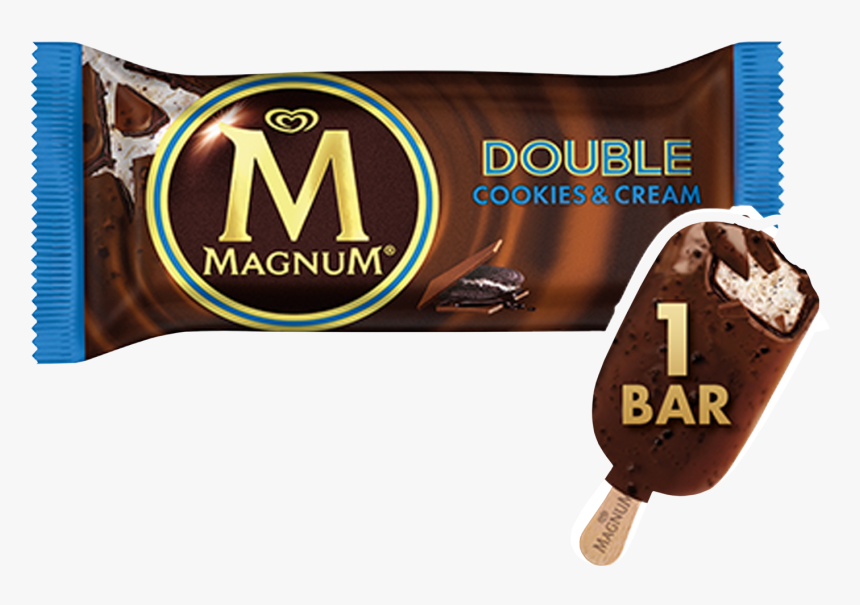 Double Cookies And Cream En - Magnum Peanut Butter, HD Png Download, Free Download