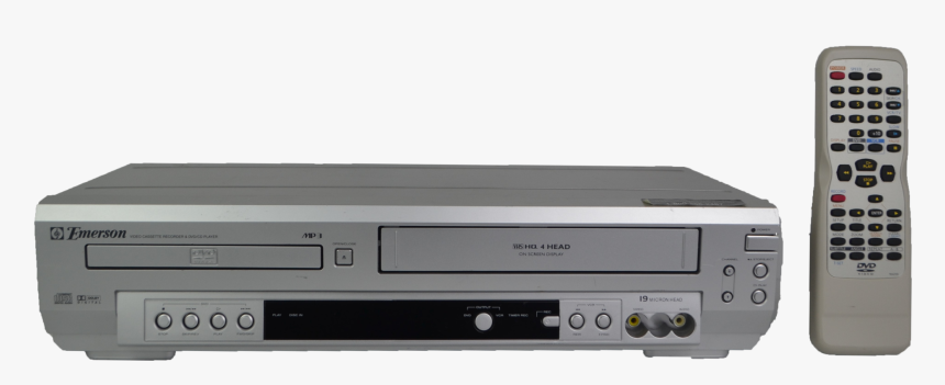 Emerson Ewd2003 Dvd Vcr Combo Player - Dvd Player, HD Png Download, Free Download