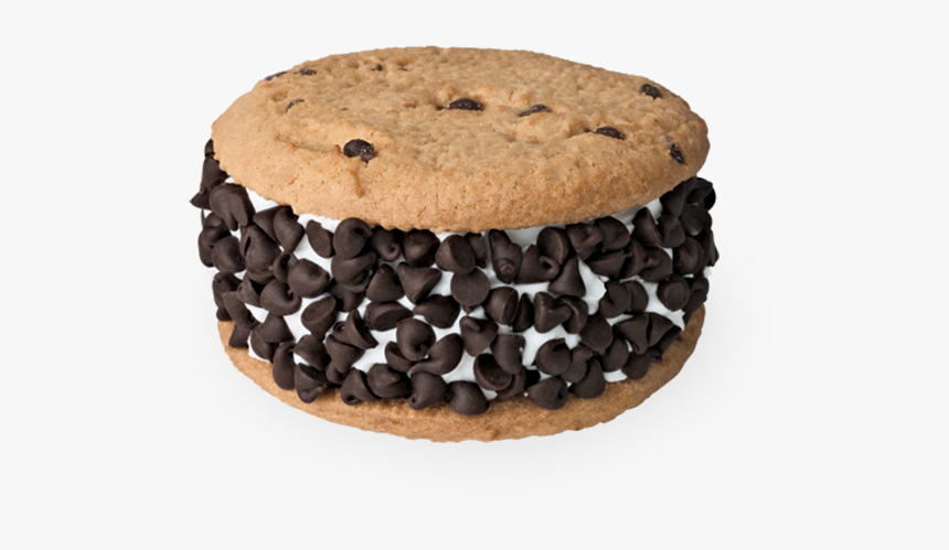 Cookies Ice Cream Sandwich - Flying Saucer Carvel, HD Png Download, Free Download