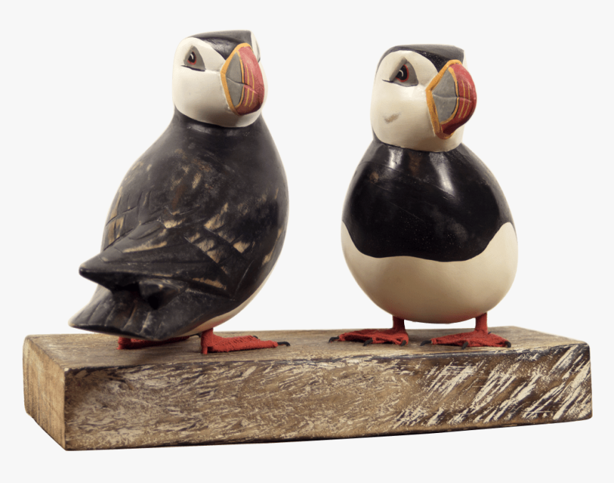 Puffin Pair Archipelago Bird Sculpture - Atlantic Puffin, HD Png Download, Free Download