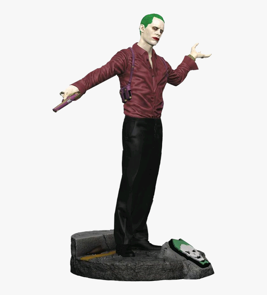 Suicide Squad Joker Finders Keypers Statue - Joker Suicide Squad Clothes, HD Png Download, Free Download
