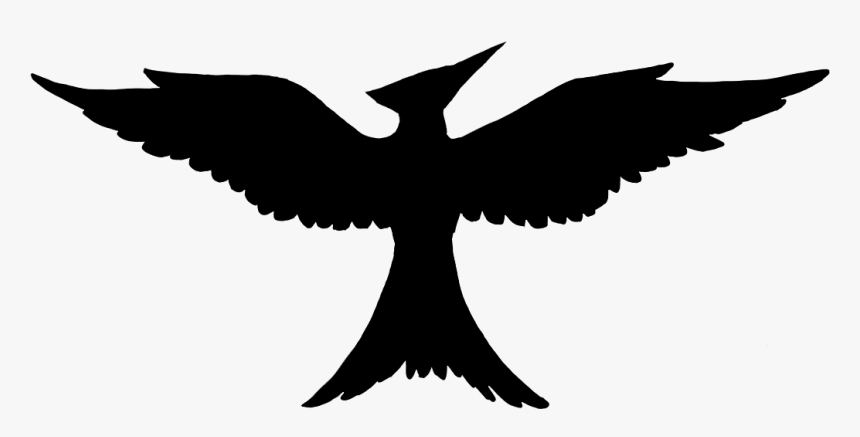 Transparent Mockingjay Png - Mockingjay Hunger Games Silhouette, Png Download, Free Download