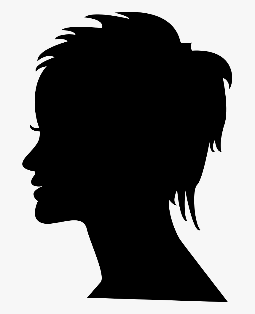 Transparent Woman Head Png - Free Woman Head Silhouette, Png Download, Free Download