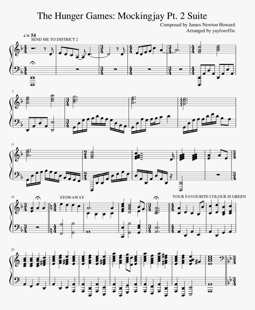 Imitation Game Piano Sheet, HD Png Download, Free Download