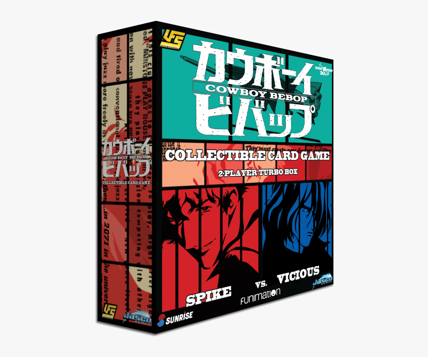 Cowboy Bebop 2 Player Turbo Box - Cowboy Bebop Boardgame Boogie, HD Png Download, Free Download