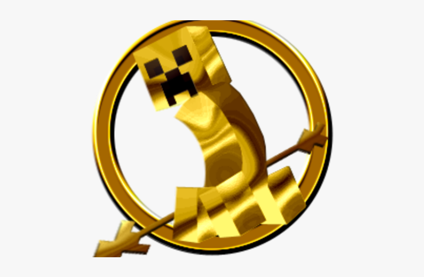 The Hunger Games Clipart Mockingjay Pin - Minecraft Hunger Games Logo, HD Png Download, Free Download