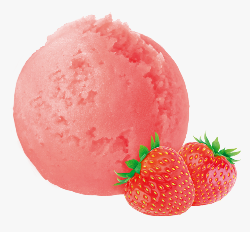 Strawberry Sorbet - Strawberry, HD Png Download, Free Download