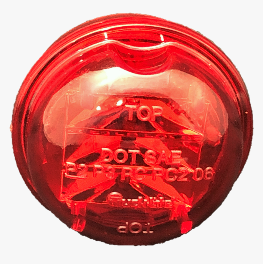 Round Led Red Marker Clearance Light Tl 30375r - Fluid, HD Png Download, Free Download