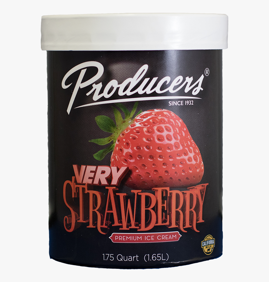 Very Strawberry Ice Cream - Strawberry, HD Png Download, Free Download